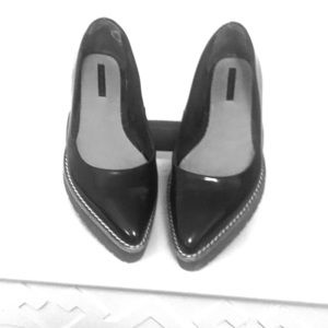 Black Zara Dress Flat/Loafer